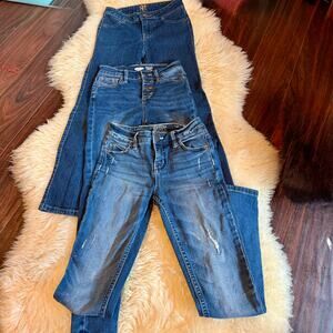 Girls Size 8 lot of jeans